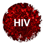 Imagem de um ícone representando a sessão HIV / AIDS